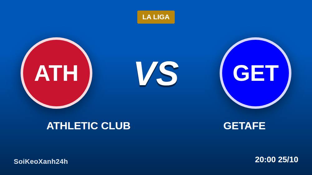Athletic Club vs Getafe: Kèo Châu Á Sáng Cửa Nào Cho Người Mới?