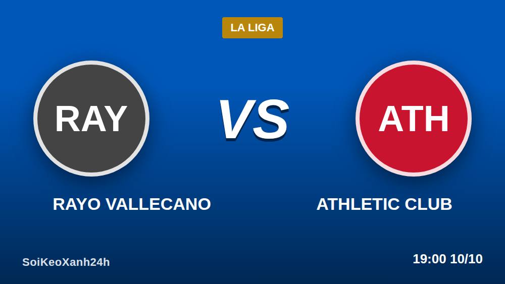 Rayo Vallecano vs Athletic: Góc nhìn CĐV Vallecas 2026